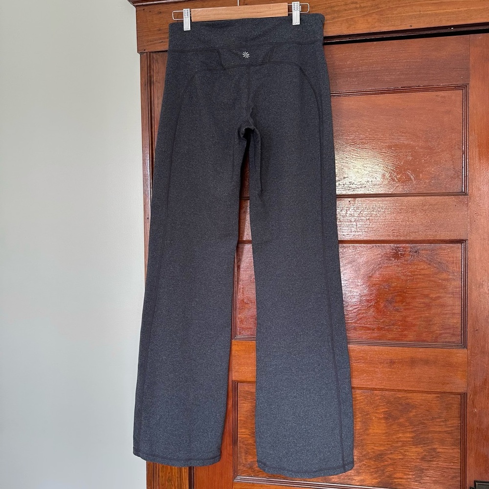 Athleta Kickbooty Boot Cut Flare Yoga Pants Medium Tall - Picture 5 of 15